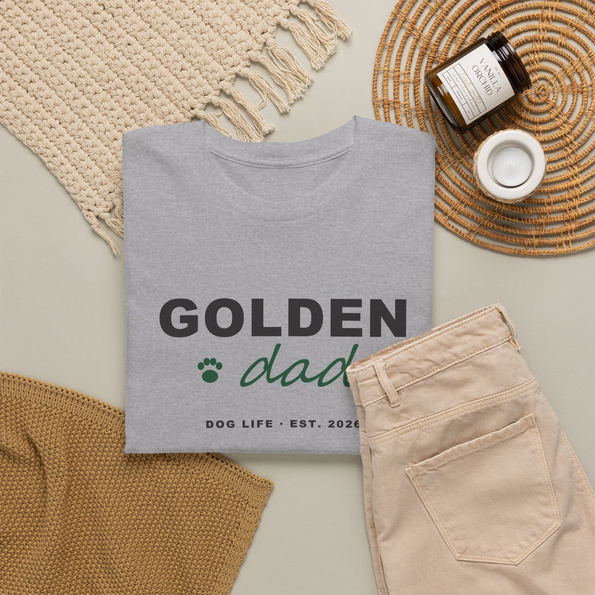 Golden Dad Shirt - Golden Retriever Dad T-Shirt