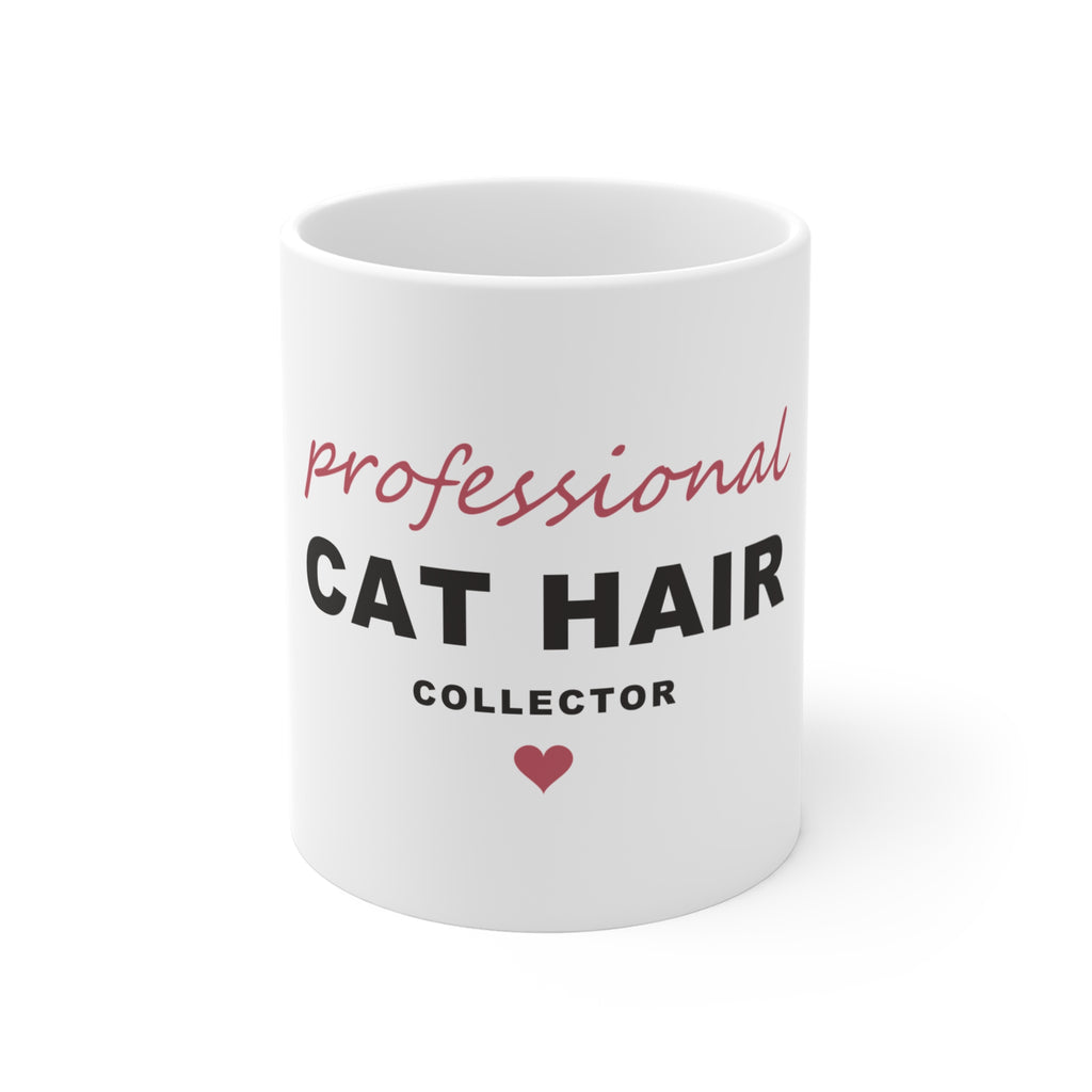 Professional Cat Hair Collector Mug - Funny Cat Mom Coffee Mug
