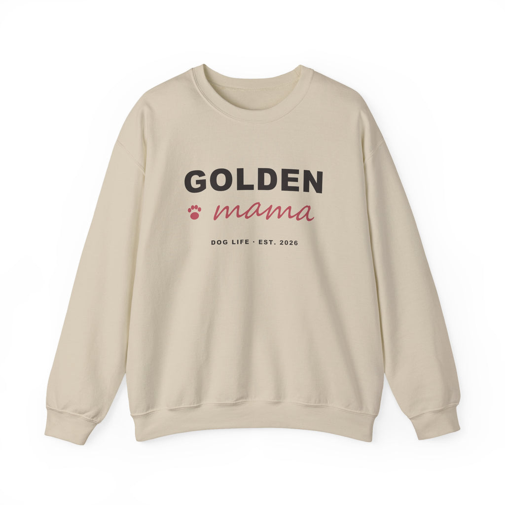 Golden Mama Sweatshirt - Golden Retriever Mom Crewneck