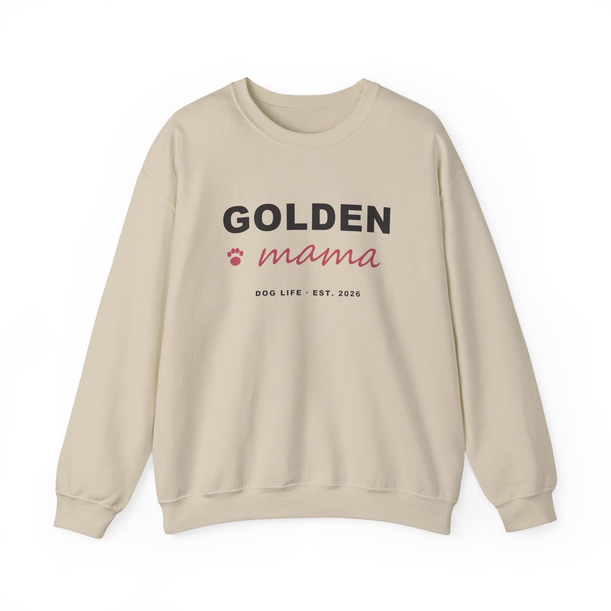 Golden Mama Sweatshirt - Golden Retriever Mom Crewneck