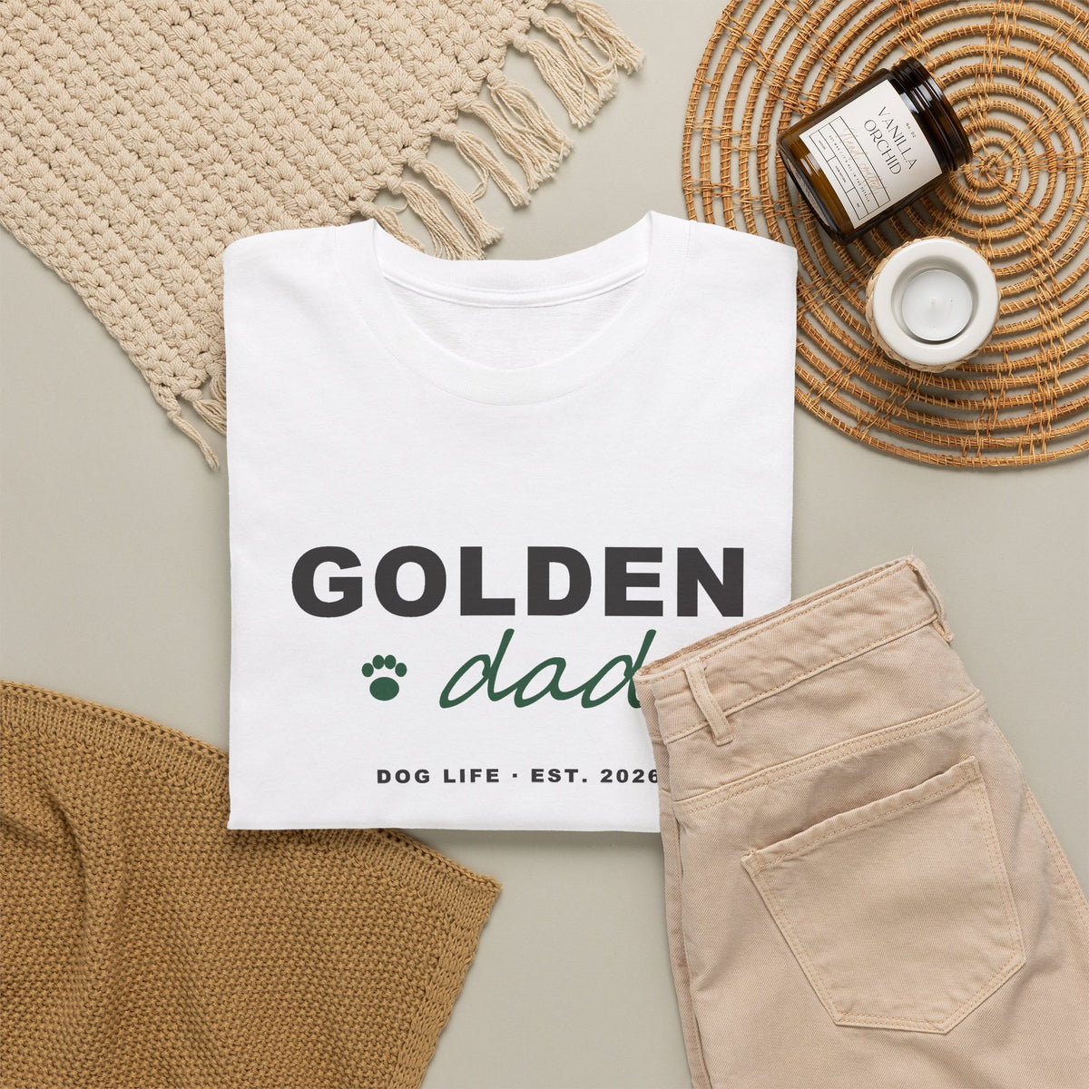 Golden Dad Shirt - Golden Retriever Dad T-Shirt