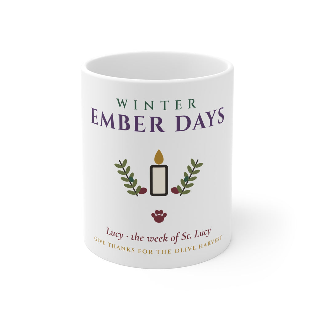Winter Ember Days Mug - Catholic Coffee Mug