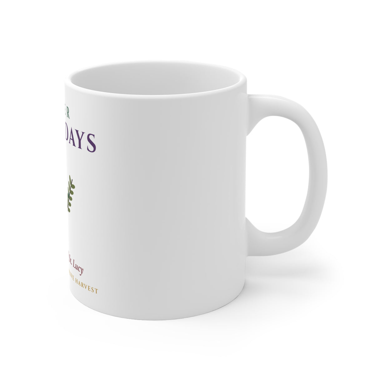 Winter Ember Days Mug - Catholic Coffee Mug