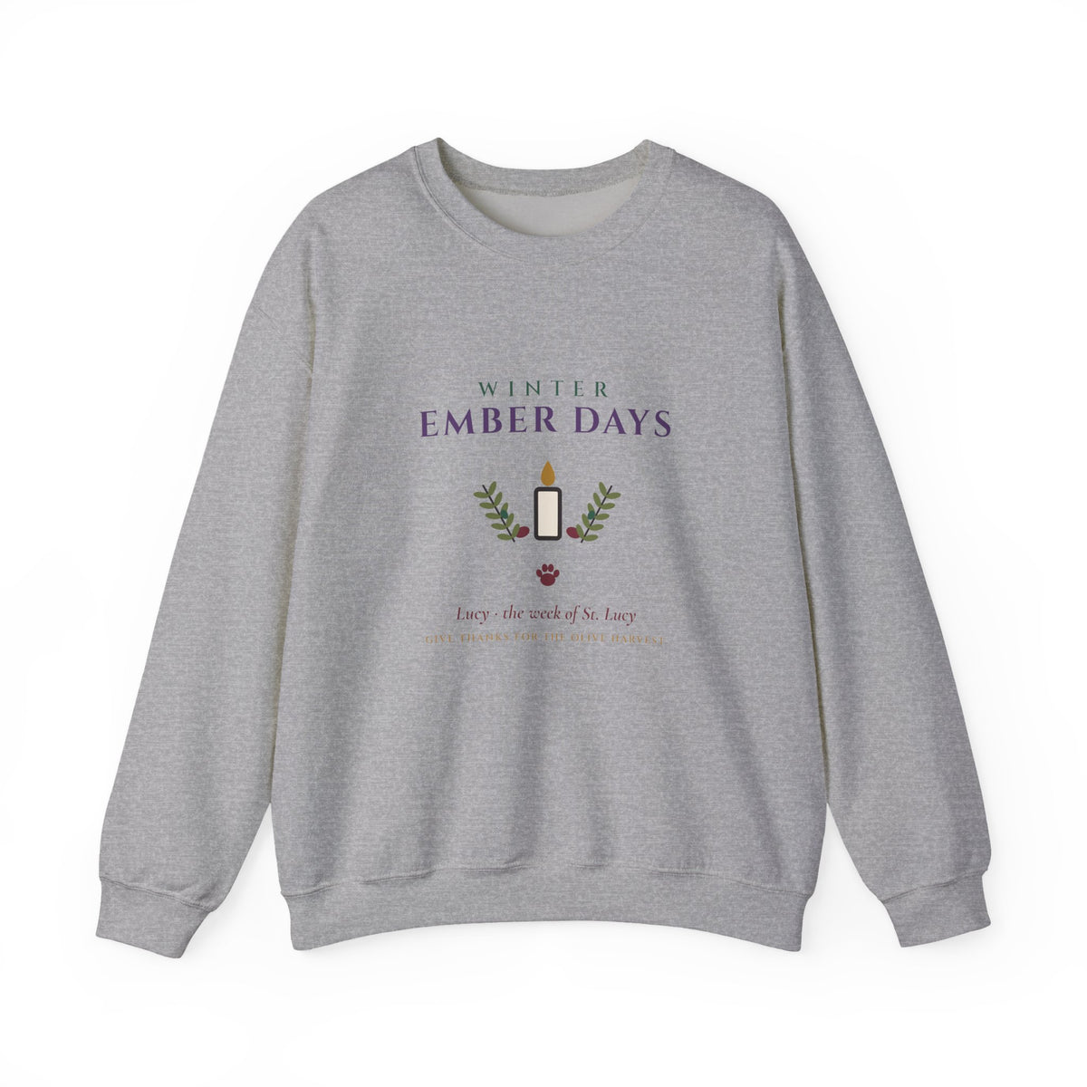 Winter Ember Days Sweatshirt - Catholic Crewneck