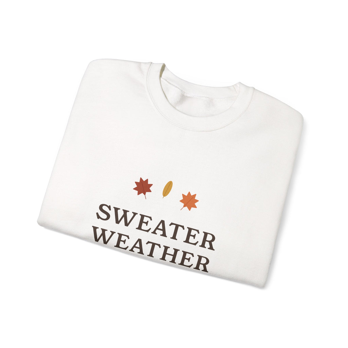 Sweater Weather & Dog Walks Sweatshirt - Fall Dog Lover Crewneck