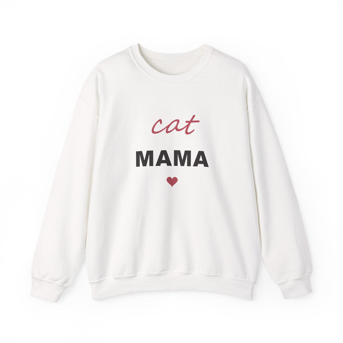 Cat Mama Sweatshirt - Cute Cat Mom Crewneck