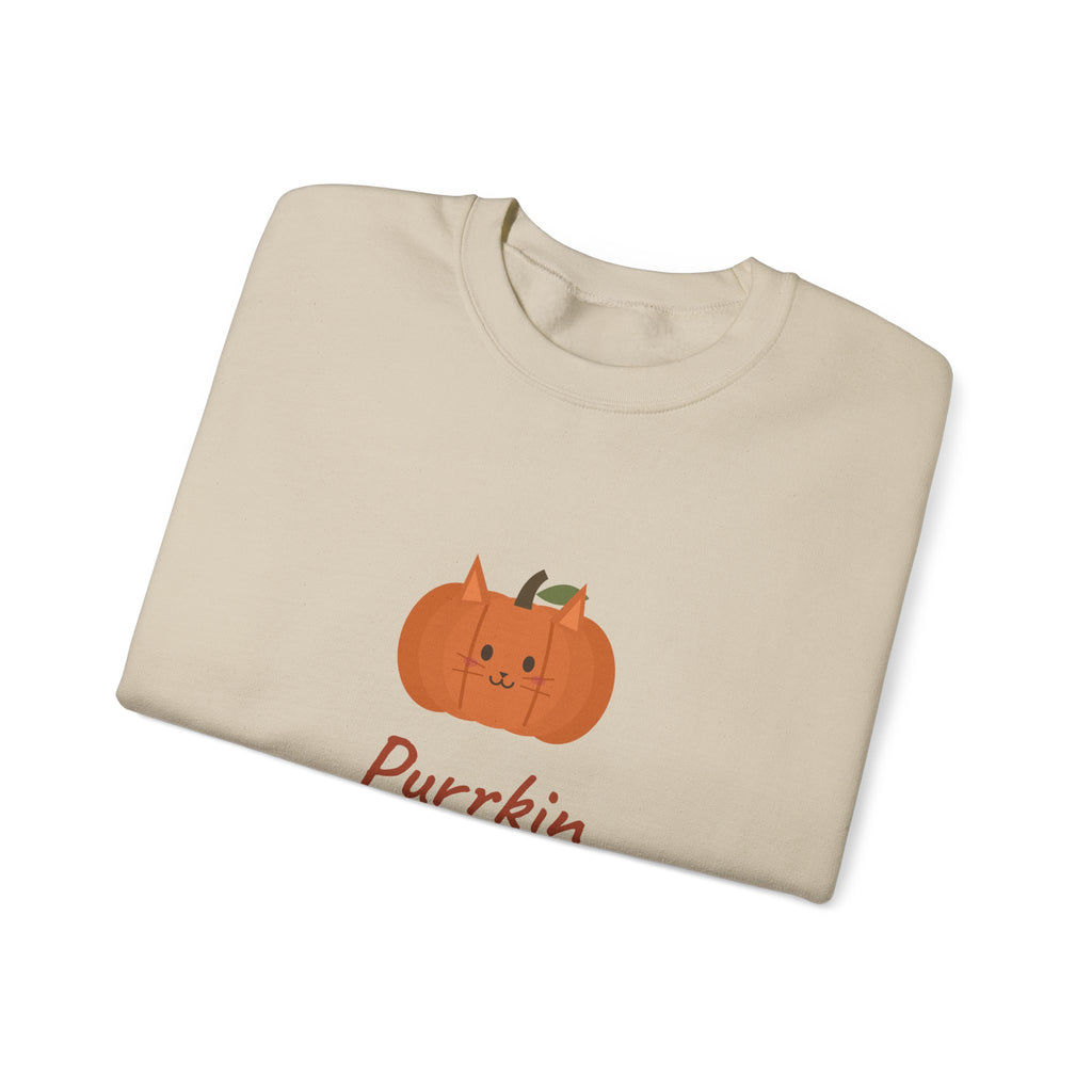 Purrkin Spice Sweatshirt - Cat Lover Fall Crewneck