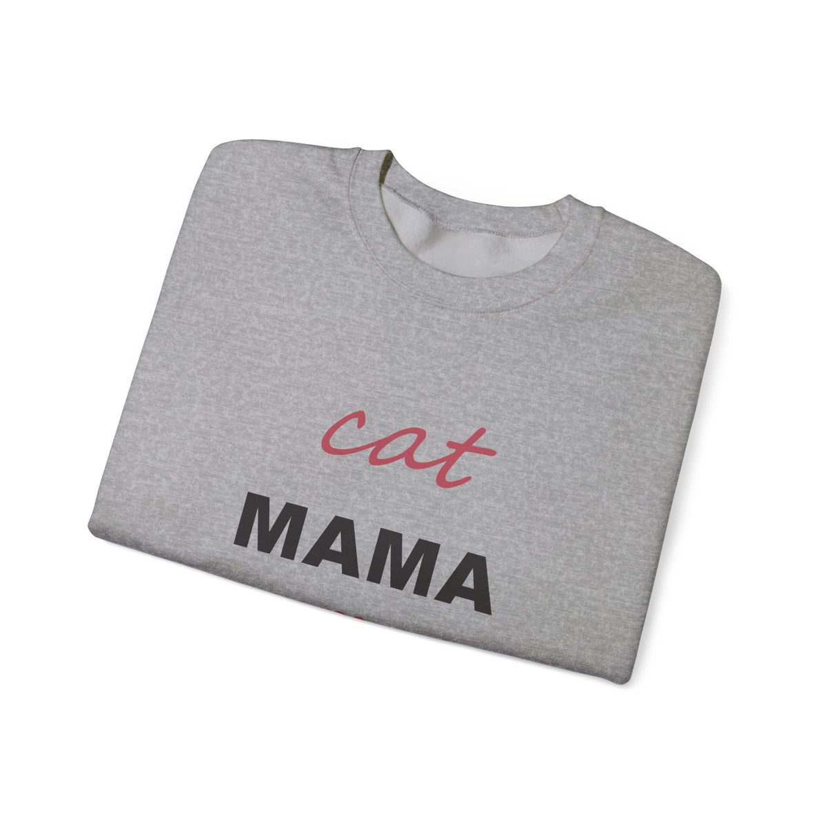 Cat Mama Sweatshirt - Cute Cat Mom Crewneck