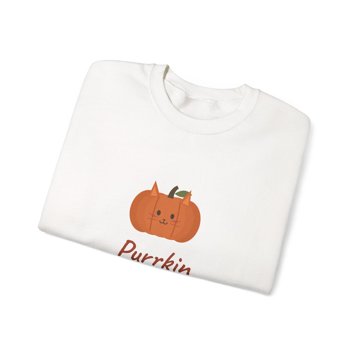 Purrkin Spice Sweatshirt - Cat Lover Fall Crewneck