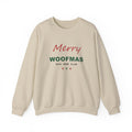 Merry Woofmas Dog Mom Club Sweatshirt - Christmas Dog Mom Crewneck