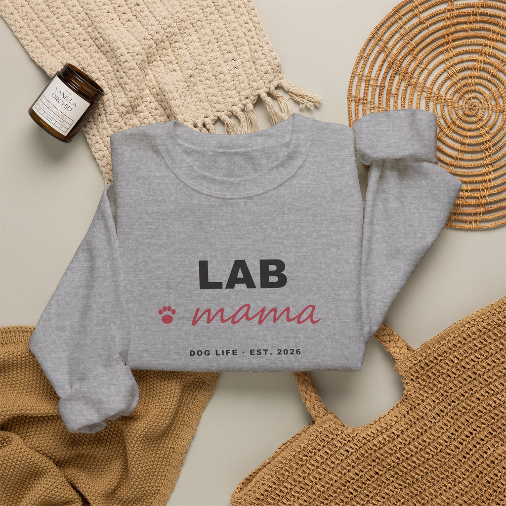 Lab Mama Sweatshirt - Labrador Mom Crewneck