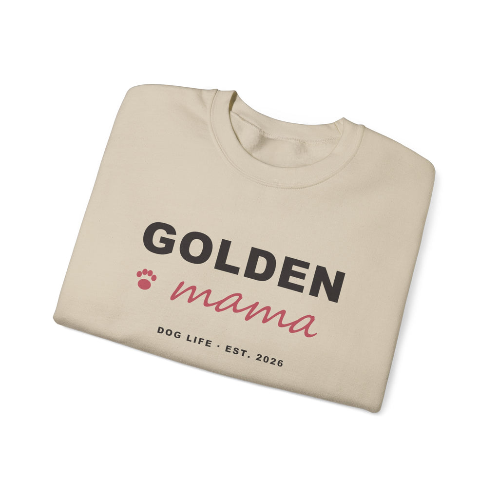 Golden Mama Sweatshirt - Golden Retriever Mom Crewneck