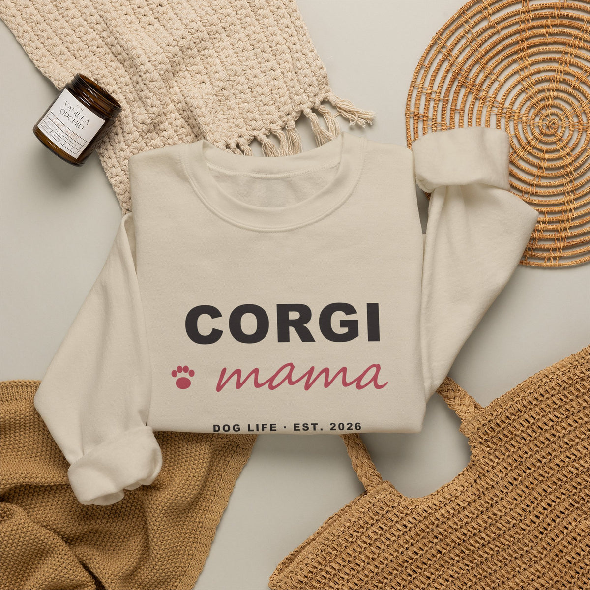 Corgi Mama Sweatshirt - Corgi Mom Crewneck