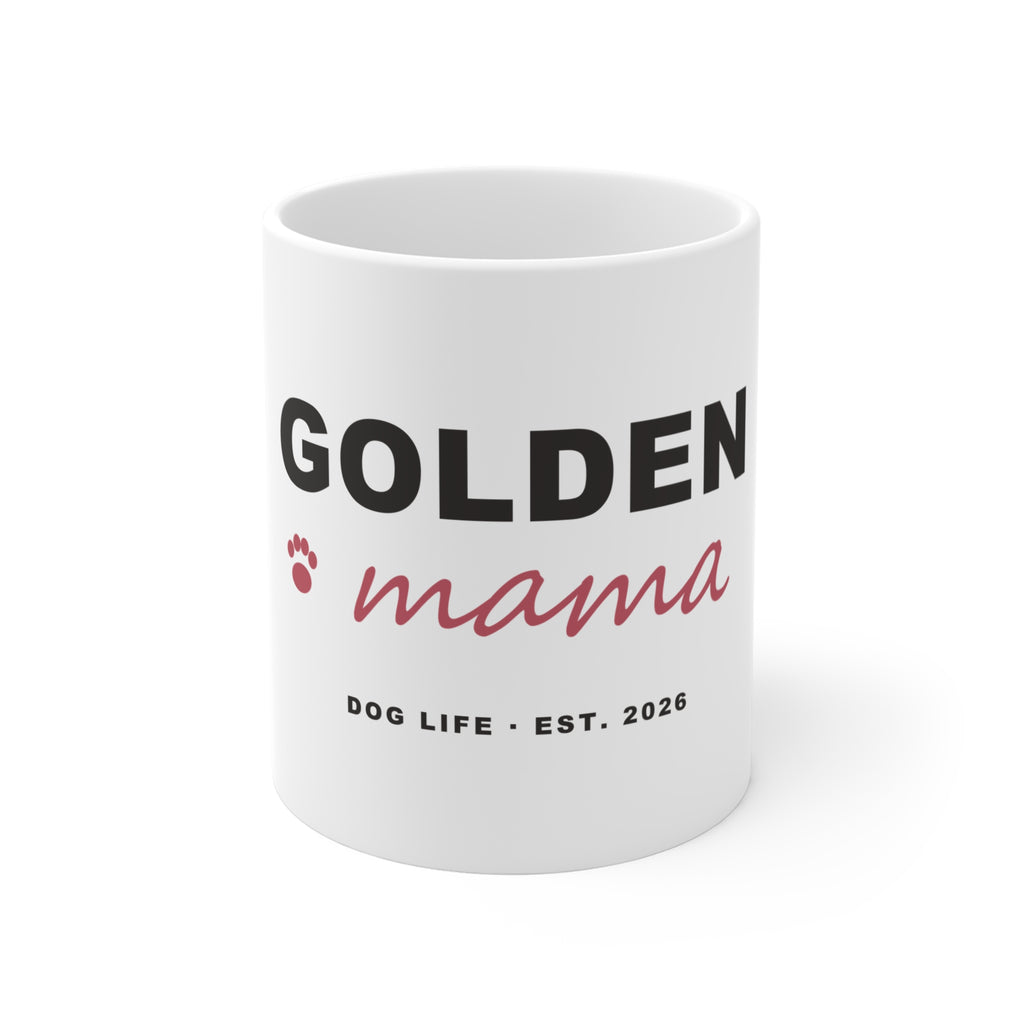 Golden Mama Mug - Golden Retriever Mom Coffee Mug