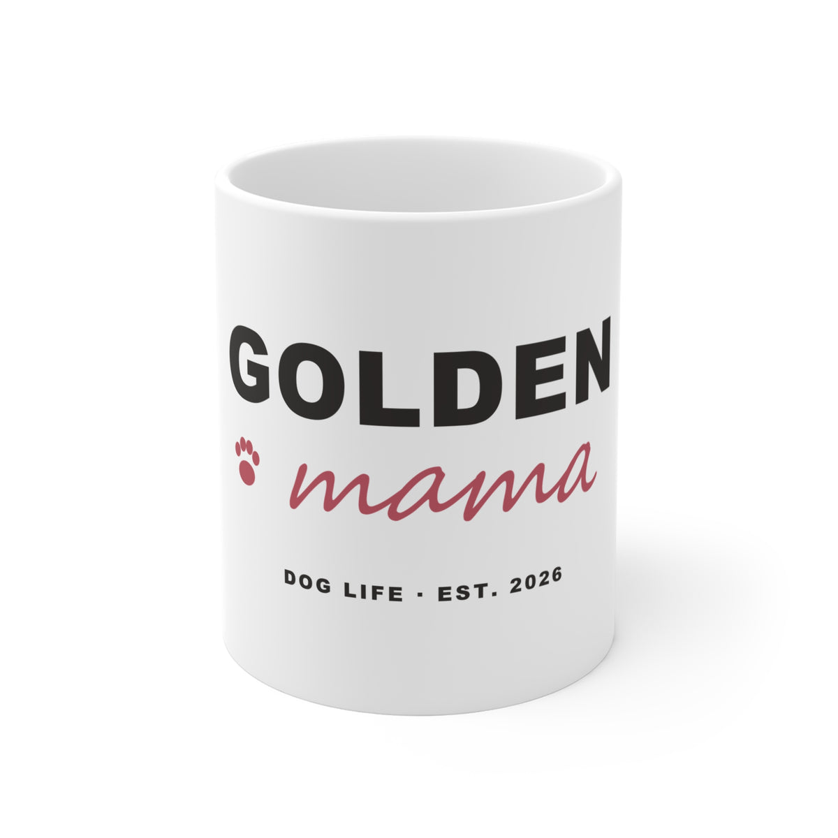 Golden Mama Mug - Golden Retriever Mom Coffee Mug