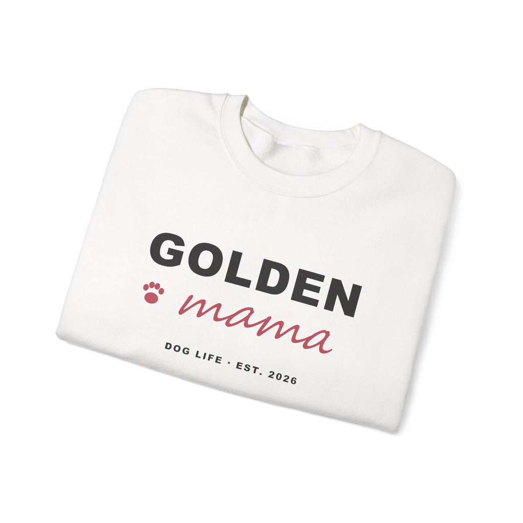 Golden Mama Sweatshirt - Golden Retriever Mom Crewneck