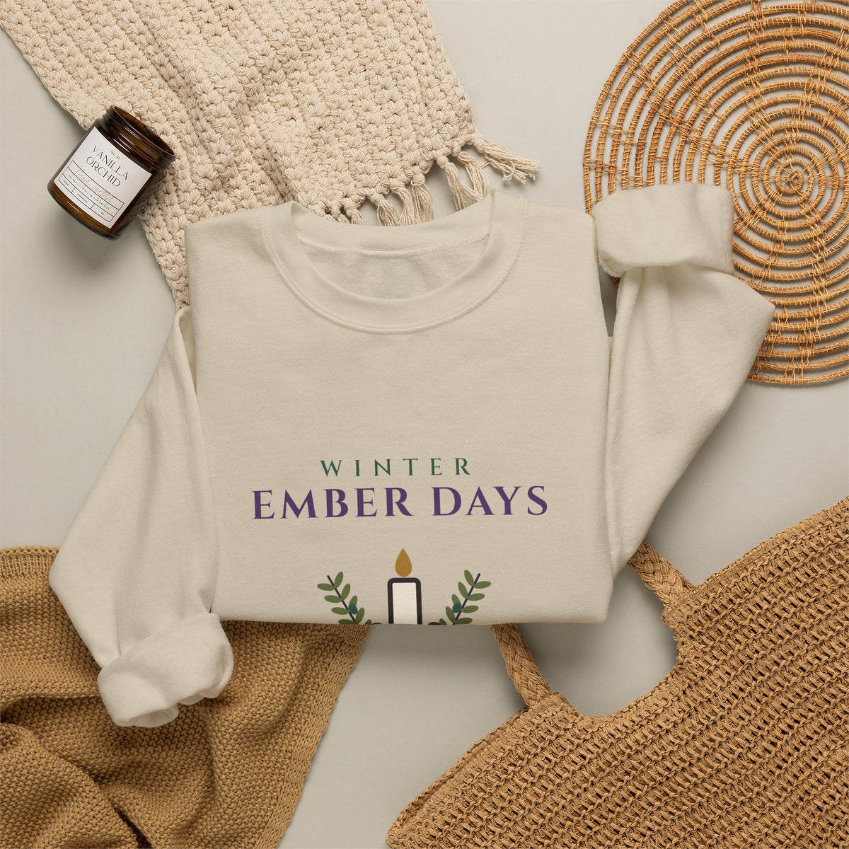 Winter Ember Days Sweatshirt - Catholic Crewneck