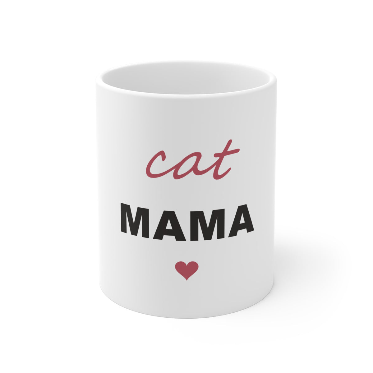 Cat Mama Mug - Cute Cat Mom Coffee Mug