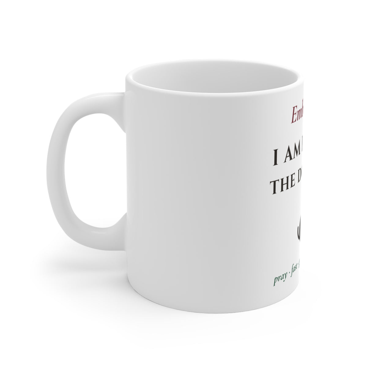 Ember Friday: I Am Fasting, The Dog Is Not Mug - Catholic Coffee Mug