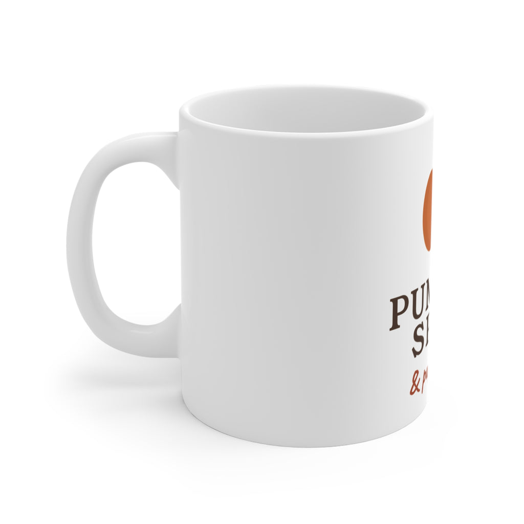 Pumpkin Spice & Puppy Kisses Mug - Dog Mom Fall Coffee Mug